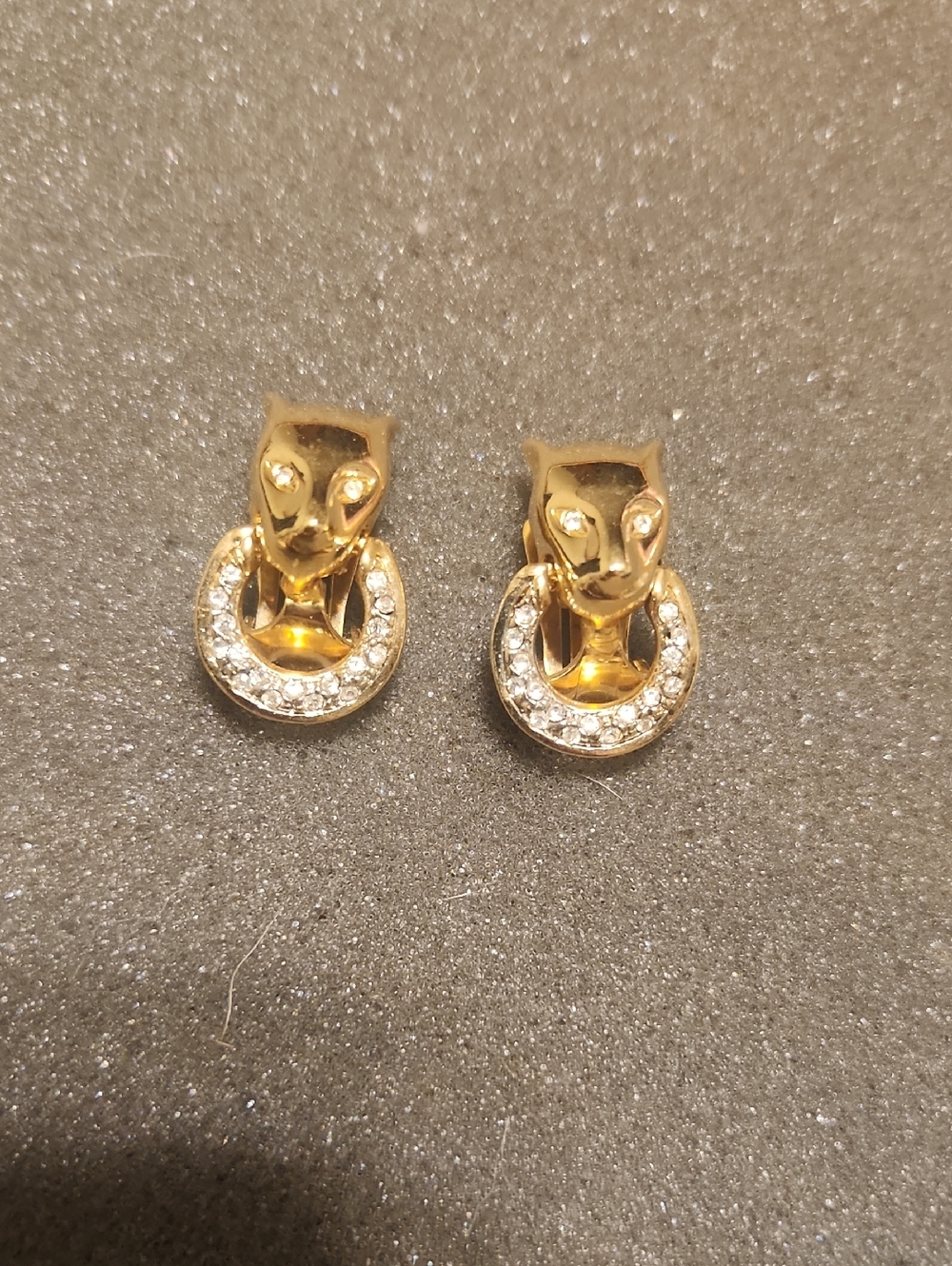 Vintage Jaguar Earrings